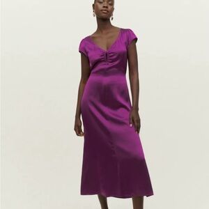 Reformation Silk Maxi Dress